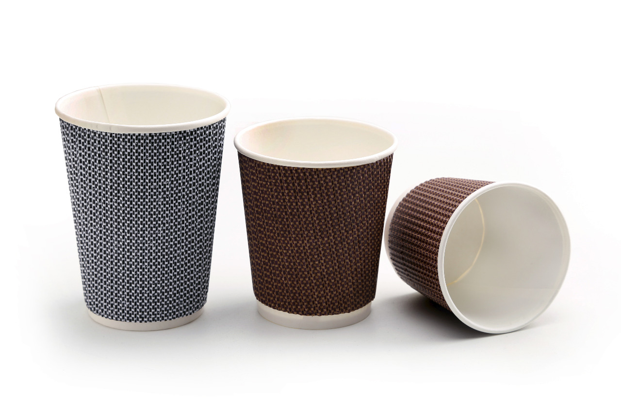 Grace Rippled Paper Cup